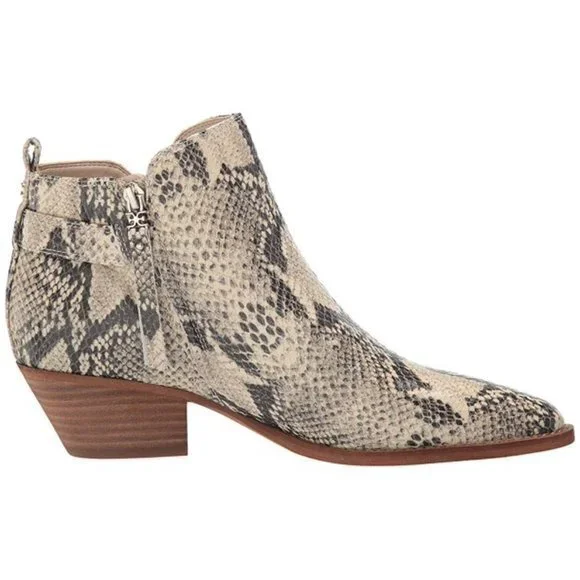 NEW Sam Edelman Neena Beach Multi Pacific Snake Leather Womens Size 7.5M… - Picture 4 of 7